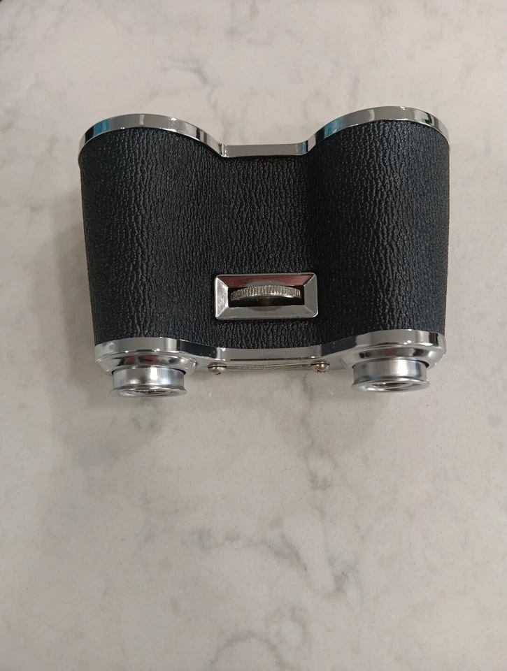 Retro Sport Glass Binoculars 3.5X Coated Lens  Vintage  - Image 3 of 4