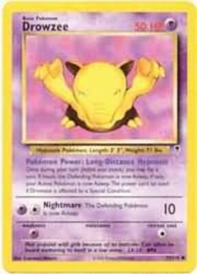 ポケモンカードゲーム Pokemon Card Drowzee 73/110 Holo Pokemon Card - Legendary Collection 73/110 - DROWZEE (common) - NM