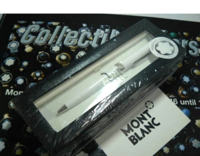 MONTBLANC PIX WHITE Ballpoint Pen M25864 wz/Box&Mini Booklet