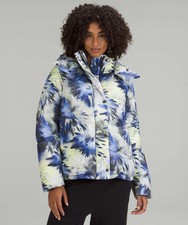 Lululemon Wunder Puff 600 Goose Down Jacket Chromatic Cloudscape Multi