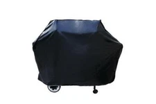 62" Standard Large Gas Grill Cover, Black PVC Full Length 62" W x 30" D x 40" H