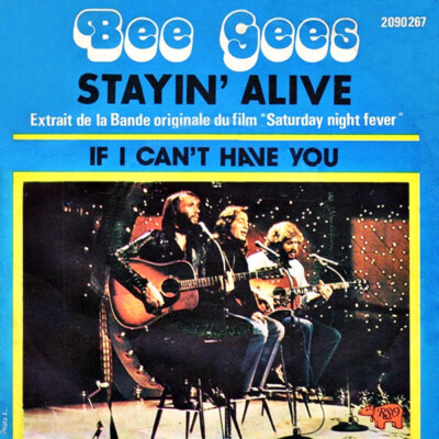 Bee Gees Stayin' Alive 7'' Single Vinyl Schallplatte 75285