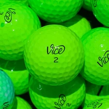 24 Vice Green Pro Mix Used Golf Balls 5A/4A Amazing Condition FREE SHIPPING