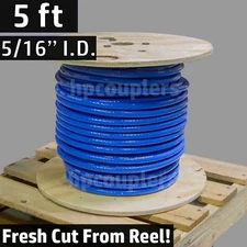 5 ft 5/16" ID FlexFab 5526 Blue Silicone Heater Hose 8mm 350F Radiator Coolant