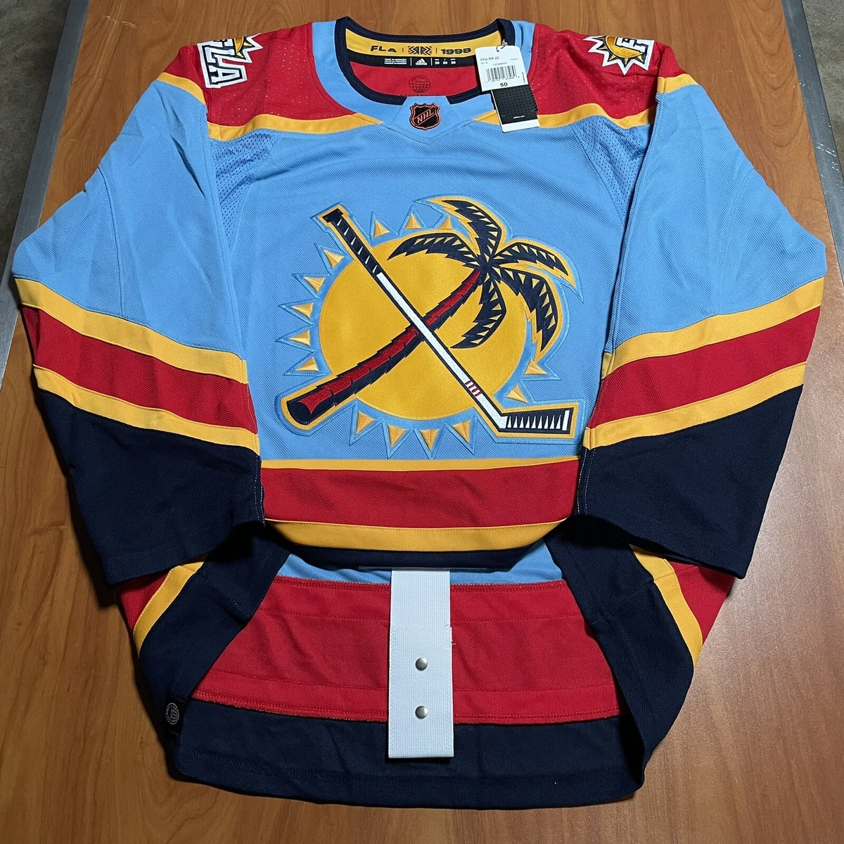 Adidas Reverse Retro 2.0 Authentic Hockey Jersey - Florida