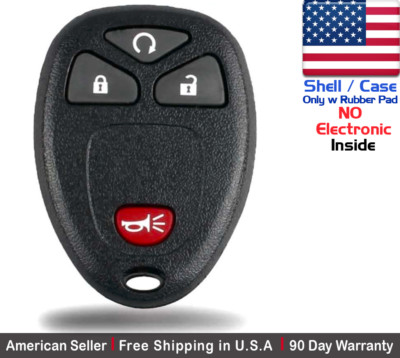 1x New Replacement Keyless Entry Remote Control Key Fob Case For Chevy - Shell