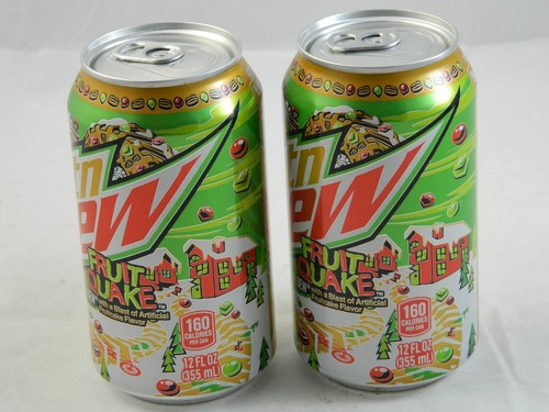 Mountain Dew Fruit Quake Navidad Nuevo MTN ENVÍO Y DEVOLUCIÓN GRATUITOS - Imagen 3 de 11