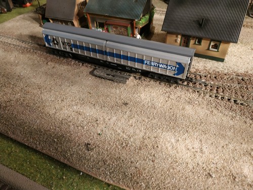 ROCO, VTG FERRY WAGON, GOOD SHAPE FOR AC SYSTEMS, SCALE HO - Picture 9 of 9