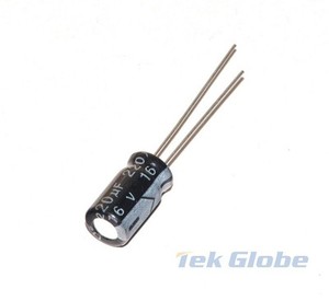 10pcs 2uf 16v 105 C Radial Electrolytic Capacitor 6 12mm Ebay