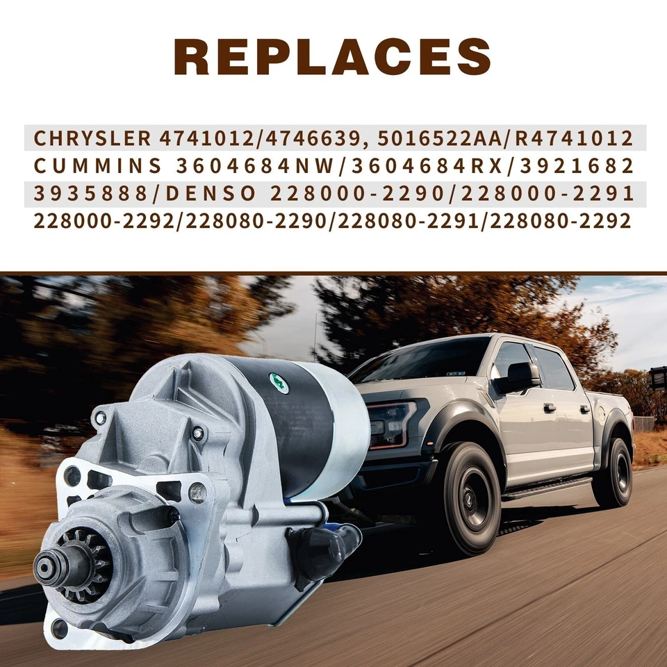 全新 初学者 适用于道奇 Ram 2500 3500 5.9L 1994 1996 1997 1999 2000 2001 — 第 2/4 张图片