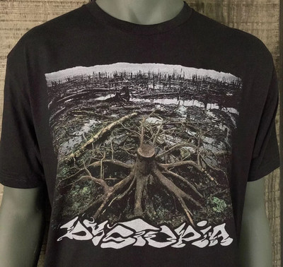 Dystopia Band Tour Graphic Reprint Cotton T-Shirt Full Size ED1065