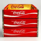 Vintage Coca-Cola 18” Crates, Set Of 3- Temple Chattanooga, TN 1975, 76, 77 Coke