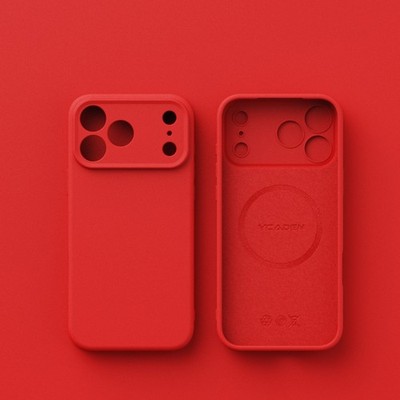 Liquid Silicone Mag Safe Case For iPhone 17 Pro Max 17 Air Shockproof Soft Cover