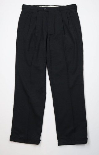 Vtg 90s Streetwear Mens 36x32 Faded Rayon Gabardine Blend Wide Leg Chino Pants