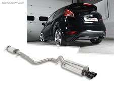 Milltek Sportauspuffanlage ab Kat Ford Fiesta ST Mk7 2x80mm in schwarz