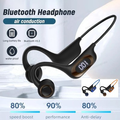 Bone Sound Headphones Bluetooth 5.3 Headphones Open-Ear Sport Headphones Headset