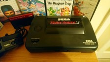 SEGA Master System II Console (PAL) with 9 Games in Great Condition!