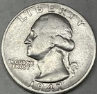 1947-S   25C Washington Quarter. Beautiful Coin.  Fields Clear, Rims Great !!!
