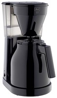 Melitta 1023-06 Easy Ii Therm 8 Tassen Thermo Filterkaffeemaschine Schwarz
