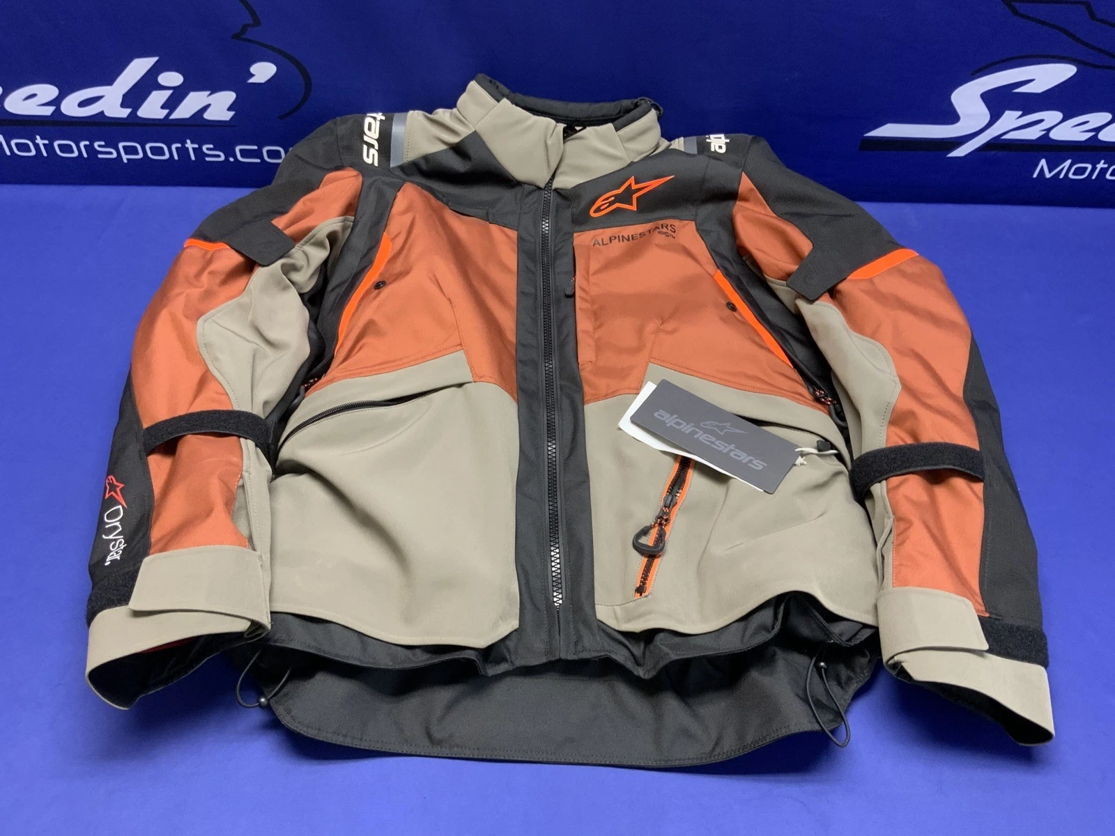 Alpinestars Andes V4 DS Jacket WL/RS/BK Large New 4099081506
