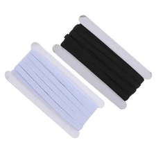 2 Pcs Elastic Band for Pants DIY Polypropylene Webbing Craft Projects