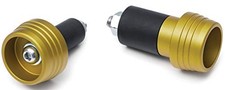 Kuryakyn 3811 Lodestar Rear Axle Sliders for BMW F 750 & 850 GS, Gold, Pair