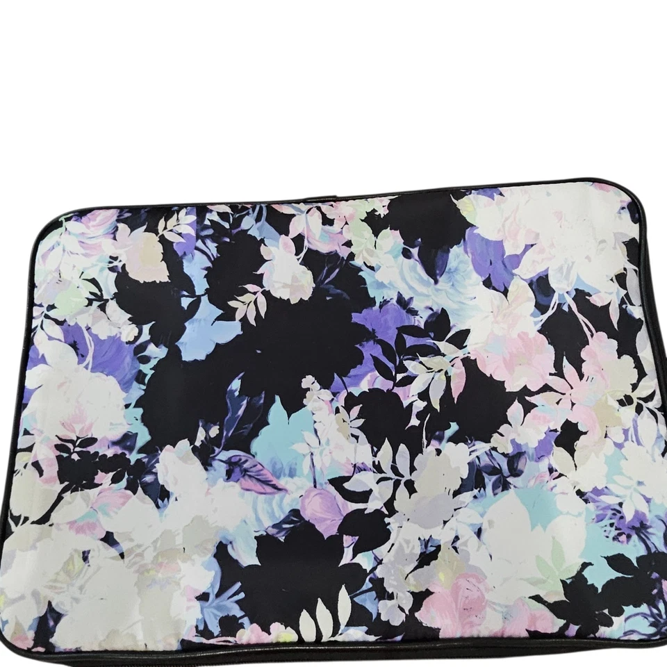 VICTORIA’S SECRET VS PINK VINTAGE LAPTOP TABLET IPAD CASE BAG Floral Print - Image 2 of 4