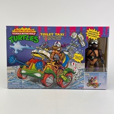 Playmates Teenage Mutant Ninja Turtles Toilet Taxi with Exclusive Donatello