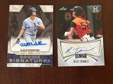 Southern Miss  Stars Auto RC 1)2019 Leaf Matt Waller 1)2021 Leaf Reed  Trimble