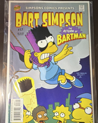 Bongo Comics Simpsons Comics Bart Simpson #17 Return of Bartman Humor Comic Book