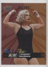 2024 Upper Deck Allure AEW Color Flow Red Orange Timeless Toni Storm #CF-27 7xy