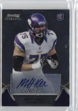 2012 Bowman Sterling Auto Matt Kalil #14 Auto 10k8