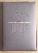 1967 EDWARD WECK EYE INSTRUMENTS CATALOG & PRICE LIST Ophthalmology surgical