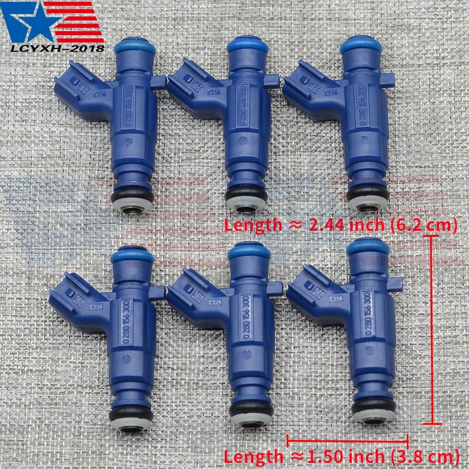 6x Fuel Injector for Chevy Malibu 08-12 Equinox Cadillac CTS SRX Pontiac G8 3.6L - Image 2 of 4