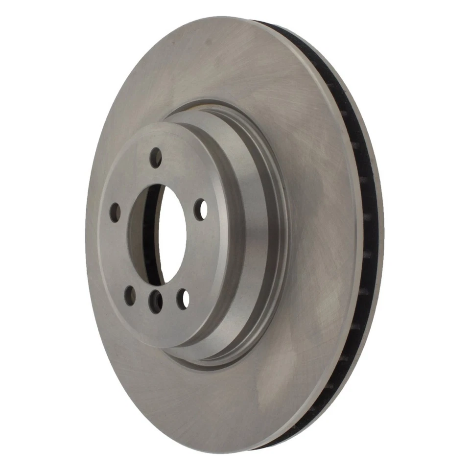 For BMW 530i 75-76 Centric C-Tek Standard Plain Solid Front Brake Rotor - Изображение 2 из 4