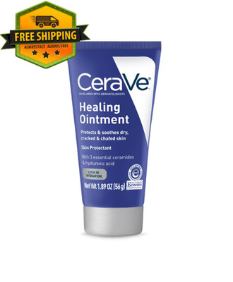 CeraVe Healing Ointment 1.89oz   Soothes Dry, Cracked Skin on Face & Body