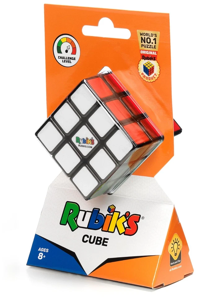 RUBIK S SPIN MASTER Il Cubo di Rubik s Classico 3X3 l Originale per bambini - Immagine 2 di 4