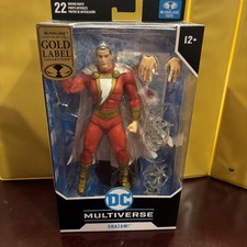 Dc Mcfarlane Shazam figure gold label Rebirth
