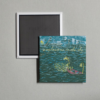 Explosions In The Sky - All of a Sudden I Miss Album Cover Locker Fridge Magnet
