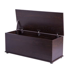 Large Storage Toy Box with Soft Closure Lid, Wooden Organizing Furniture Storage