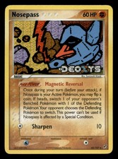 Nosepass 42/107 Uncommon Deoxys Pokemon Reverse Holo Lightly Played on eBay