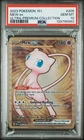 2023 Pokémon Scarlet & Violet English 151 UPC Gold Metal: Mew Ex #205 PSA 10