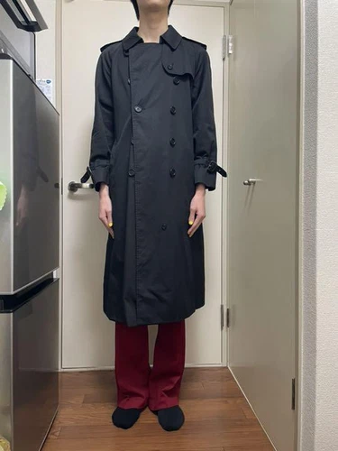 Burberry Trench Cappotto Nero Uomo #EB ZHA