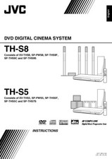 JVC TH-S5 TH-S8 XV-THS5 XV-THS8 System Owners Manual