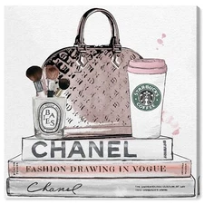 The Fashion Wall Art Decor Collection 20L" x 20W" Canvas