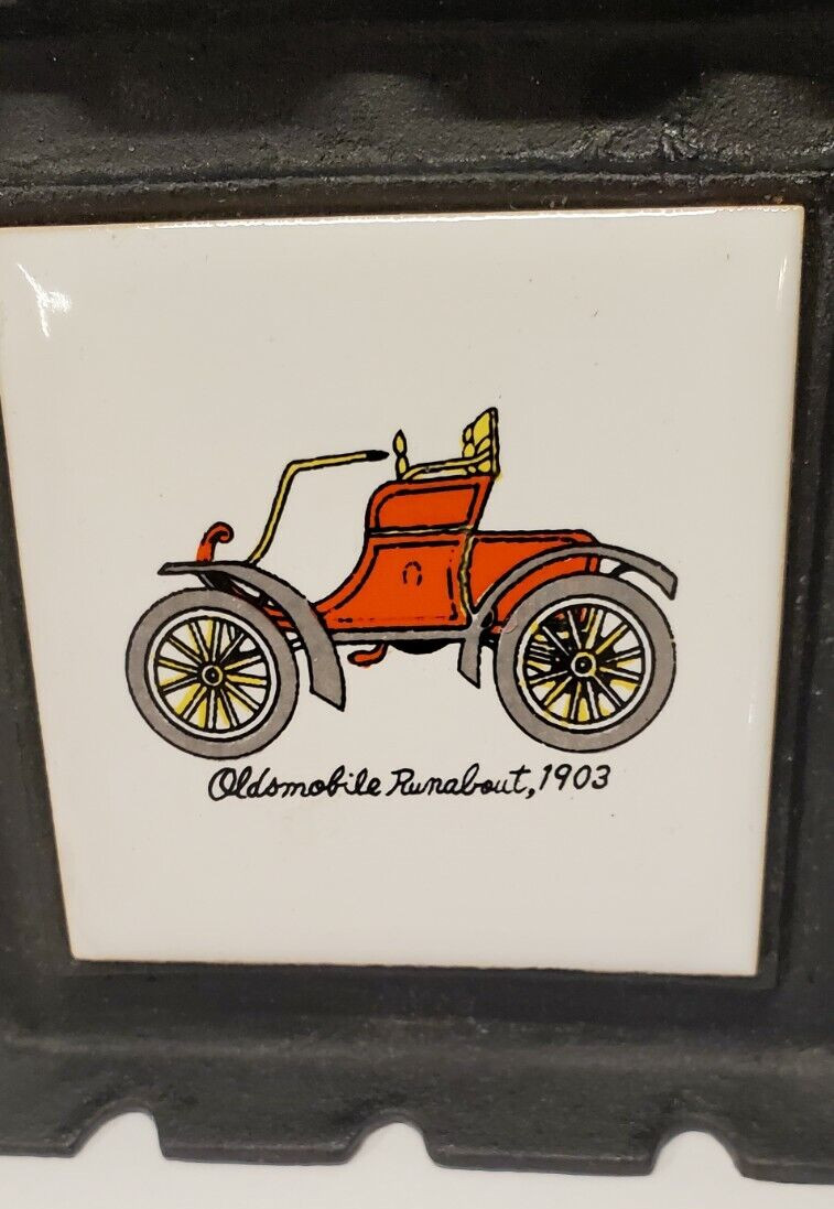 Vintage Ashtray Oldsmobile Runabout 1903 Car Collectible