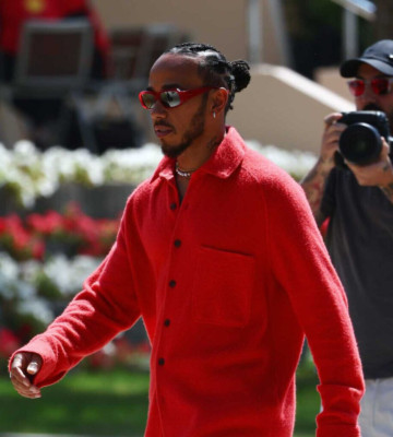 Vuarnet Sunglasses VL220100067184 RESORT 2201 Red + Skilynx AWB LEWIS HAMILTON