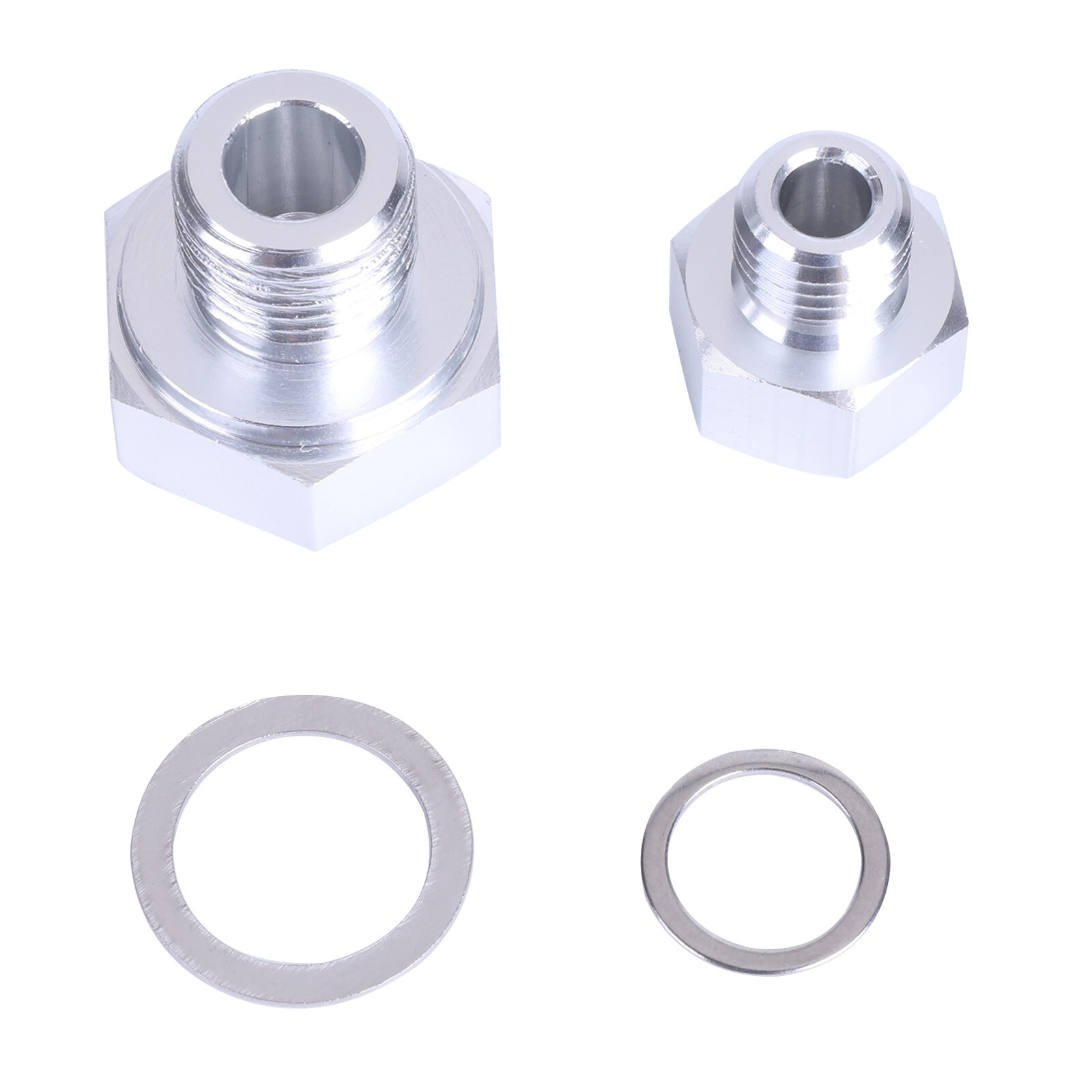 LS Swap Oil Pressure Sensor Adapter M12 M16 1.5 to 1/8 NPT For Chevy GMC Pontiac