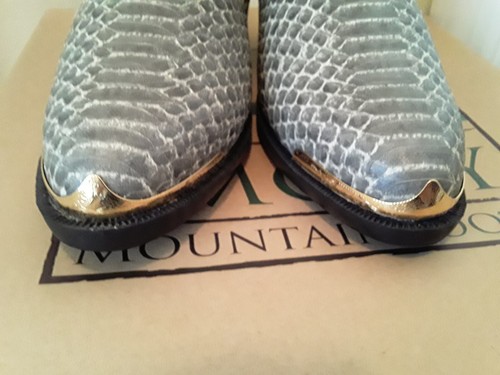 Smoky Mountain Women's 4 M NIB Mesquite Python Bling Western Boots TR274 - Picture 7 of 9