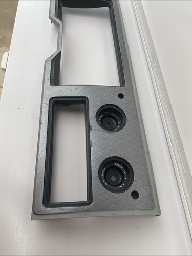 1992-1995 Chevy GMC G10 G20 G30 Van Dash Cluster Bezel Trim Panel OEM Silver - 第 4/9 張圖片